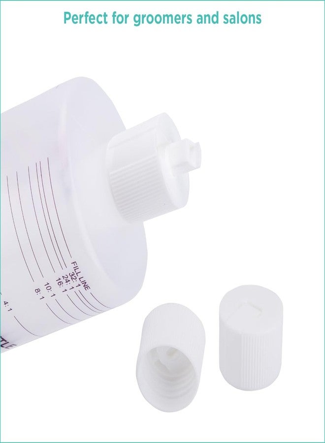 GROOMER ESSENTIALS GROOMER ESSENTALS 32oz Dilution Bottles - Set of 4 - Professional Dog Grooming Mixing Bottles for Shampoo, Conditioner, and Solutions - Image 4